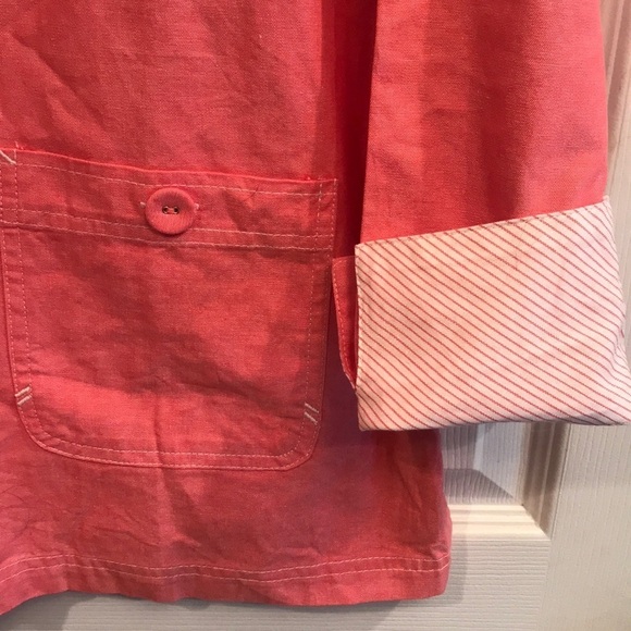 Denim & Co brand size M pullover cotton tunic. NWT - Picture 3 of 4